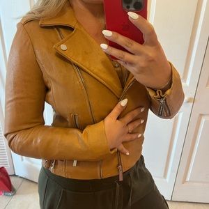 Michael Kors Leather Jacket S